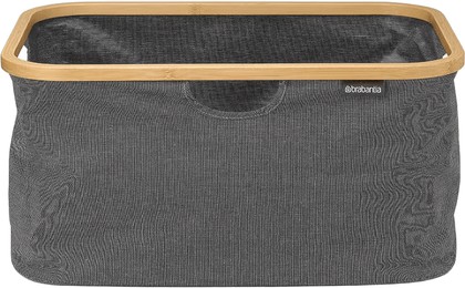 Складная корзина для белья Brabantia, 40л, чёрный перец 232725
