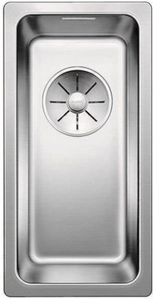 Кухонная мойка Blanco Andano 180-IF, отводная арматура, полированная сталь 522951