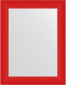 Зеркало Evoform Definite 700x900 в багетной раме 89мм, красная волна BY 3905