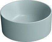 Раковина GSI Kube X d320, накладная, круглая, Ghiaccio matte голубой 943515