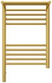 Полотенцесушитель электрический Сунержа Богема 3.0, 600x400, МЭМ левый, с полкой, золото 03-5806-6040