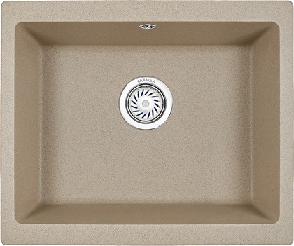 Кухонная мойка Granula 5551, 555x460, универсальный монтаж, кварц, Песок 5551, ПЕСОК