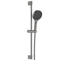 Комплект для душа AQUAme, встраиваемый, термостат, gun metal AQM8403GM