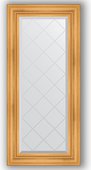 Зеркало Evoform Exclusive-G 590x1280 с гравировкой, в багетной раме 99мм, травлёное золото BY 4073
