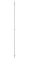 Полотенцесушитель электрический Сунержа Аскет 1650x122, белый матовый 30-0850-1650
