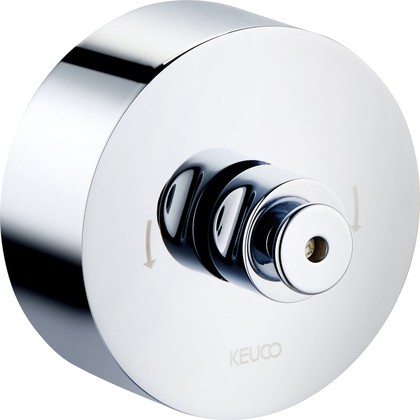 Верёвка для белья Keuco Plan, в комплекте с держателем, вытягивается до 2.8м, хром 04979010001