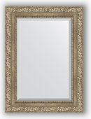 Зеркало Evoform Exclusive 550x750 с фацетом, в багетной раме 85мм, виньетка античное серебро BY 3383