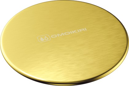 Декоративный элемент для корзинчатого вентиля Omoikiri DEC LG, светлое золото 4957090
