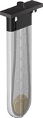 Внешняя часть Hansgrohe sBox, с прямоугольной розеткой, матовый чёрный 28010670
