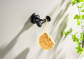 Крючок двойной Aquatek Классик, чёрный матовый AQ4502MB
