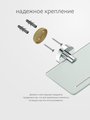 Полка для ванной ArtWelle Harmonia 60см, хром, стекло HAR 036