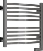 Полотенцесушитель электрический Сунержа Аркус 2.0 500x500, МЭМ правый, чёрный хром 01-5605-5050