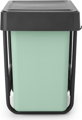 Встраиваемые мусорные вёдра Brabantia Sort&Go 2x15л, светло-зеленый, темно-серый 232503