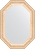 Зеркало Evoform Polygon 550x750 в багетной раме 82мм, старый гипс BY 7141