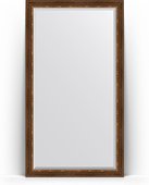 Зеркало Evoform Exclusive Floor 1110x2010 пристенное напольное, с фацетом, в багетной раме 88мм, римская бронза BY 6159