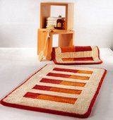 Коврик для туалета с вырезом 55x55см Spirella INSIDE 1002034