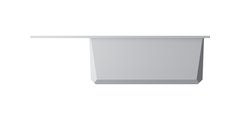 Кухонная мойка Omoikiri Sakaime 78-LB-WH оборачиваемая, Tetogranit, белый 4993903