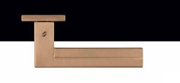 Ручка дверная Colombo Electra, 50x50, с накладкой классик, хром матовый MS11R cromat