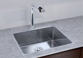 Кухонная мойка Blanco Andano 500-IF, отводная арматура, полированная сталь 522965