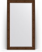 Зеркало Evoform Exclusive Floor 1170x2070 пристенное напольное, с фацетом, в багетной раме 120мм, состаренная бронза с орнаментом BY 6179