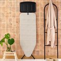Гладильная доска Brabantia 124x45см C, с подставкой для паровой системы, Denim Grey Джинсовый серый 236143