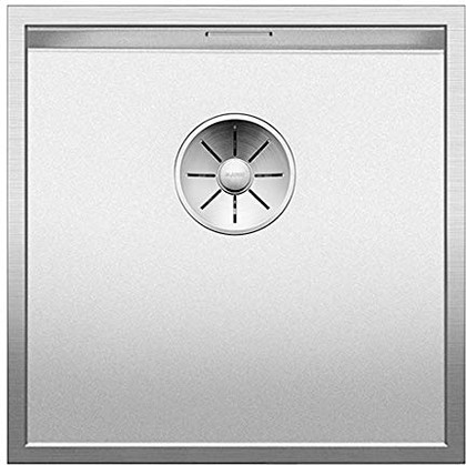 Кухонная мойка Blanco Zerox 400-IF, отводная арматура, матовая сталь 523097