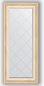 Зеркало Evoform Exclusive-G 550x1240 с гравировкой, в багетной раме 82мм, старый гипс BY 4054