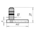 Сиденье для унитаза Haro Tind, быстросъёмное, микролифт 531814