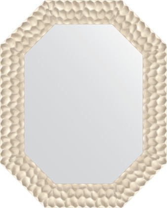 Зеркало Evoform Polygon 610x760 в багетной раме 89мм, перламутровые дюны BY 7302