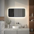 Зеркало с окантовкой Defesto Aura 100x50, LED подсветка, сенсорный выключатель, нейтральный белый свет DF 2965SH