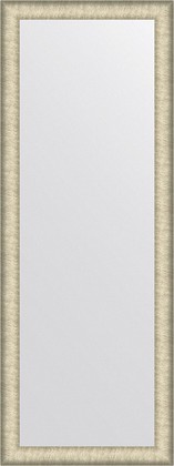 Зеркало Evoform Definite 53x143, в багетной раме, брашированное серебро 59мм BY 7606