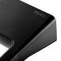 Полотенцедержатель Keuco Aveno, двойной, неповоротный, 450мм, чёрный матовый 14618 370000