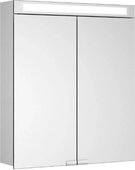 Зеркальный шкаф Keuco Royal E-One, 600x700x141мм, 2 дверцы, с подсветкой, настенный 44301 171301