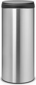 Мусорный бак Brabantia FlipBin, 30л, матовая сталь с защитой от отпечатков пальцев 106965