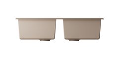 Кухонная мойка Omoikiri Tedori 86-2-SA Tetogranit, бежевый 4993926