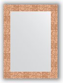 Зеркало Evoform Definite 560x760 в багетной раме 70мм, соты медь BY 3050