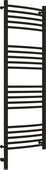 Полотенцесушитель электрический Сунержа Богема 3.0 выгнутая, 1200x400, МЭМ левый, матовый чёрный 31-5802-1240