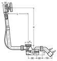 Слив-перелив Viega Multiplex Trio Visign MT9 с функцией налива, для стандартных ванн 723347