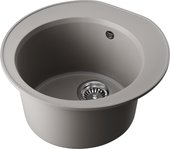 Кухонная мойка Omoikiri Miya 50R-GR Tetogranit, leningrad grey 4993582