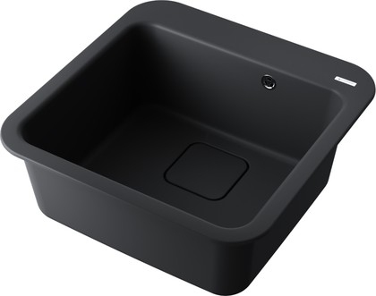 Кухонная мойка Omoikiri Tasogare 51-BL, Artgranit, чёрный 4993742