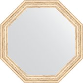 Зеркало Evoform Octagon 540x540 в багетной раме 51мм, слоновая кость BY 3963