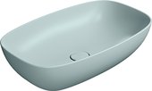 Раковина GSI Nubes 600, накладная, арена, Ghiaccio matte голубой 978315