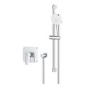 Душевая система Grohe Cubeo, смеситель встроенный, душевой гарнитур Tempesta Cube 110, хром 1053350000