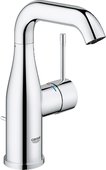 Смеситель для раковины однорычажный с донным клапаном, хром Grohe ESSENCE New 23462001