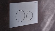 Клавиша для двойного смыва Geberit Sigma40, круглая, Белый матовый / с легкоочищаемой поверхностью 115.628.JT.1