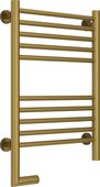 Полотенцесушитель электрический Сунержа Богема 2.0, прямая, 600x400, МЭМ слева, состаренная латунь 051-5204-6040