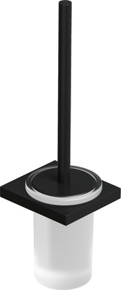 Ёршик туалетный Kludi Vela C настенный, чёрный матовый 3197439