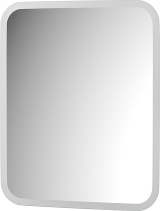 Зеркало с матированием и LED-подсветкой Defesto, 19W, 50x60см, без выключателя, тёплый белый свет DF 3813