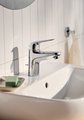 Смеситель для раковины Grohe Euroeco, размер M, рычажный донный клапан, хром 24265001