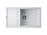 Кухонная мойка Omoikiri Sumi 86A-WH, с крылом, Artceramic, белый 4997104